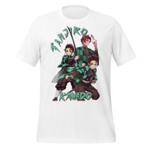 "Tanjiro Kamado T-shirt front view"